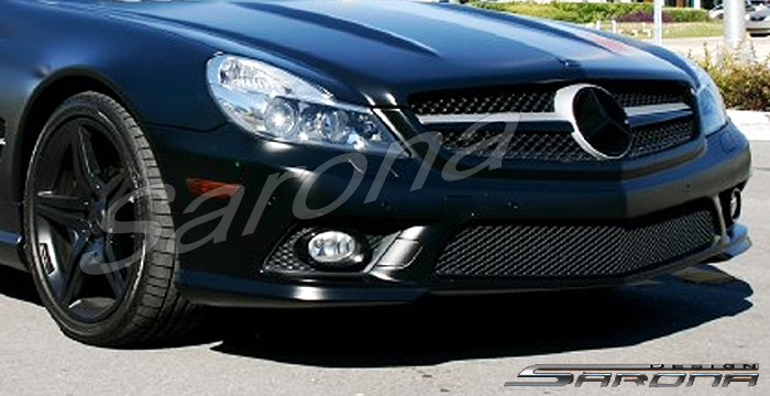 Custom Mercedes SL  Convertible Front Bumper (2009 - 2012) - $590.00 (Part #MB-055-FB)